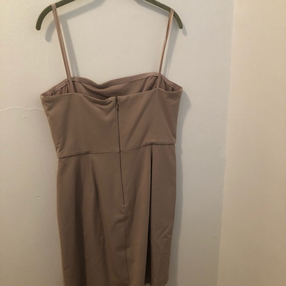 BCBG Nude Strapless Short Dress - NEW! - Picture 2 of 4